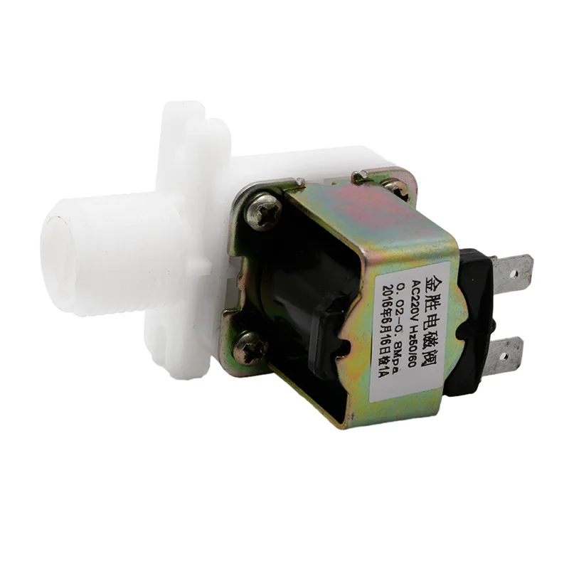 AC 220 В Электрический электромагнитный клапан Магнитный N/C воды воздушный Впускной поток 1/" переключатель C63E