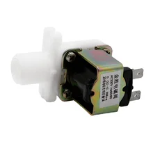 AC 220 В Электрический электромагнитный клапан Магнитный N/C воды воздушный Впускной поток 1/" переключатель C63E