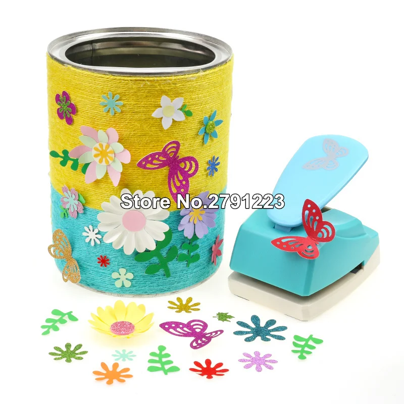 Butterfly Craft Punch Hole Punch EVA Foam Puncher Kids DIY Foam Paper Maker Scrapbooking Punchers Embossing Device