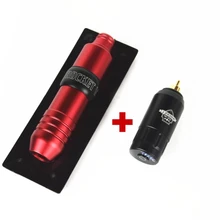 Newst Rocket-V3 роторная Татуировка Машина Швейцарский двигатель с татуировкой Мини Беспроводная мощность RCA соединение запасы для набора для татуировок