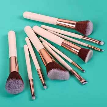 

Makeup Brushes Set 10pcs/lot Eye Shadow Blending Eyeliner Eyelash Eyebrow Make up Brushes Professional Eyeshadow Brush
