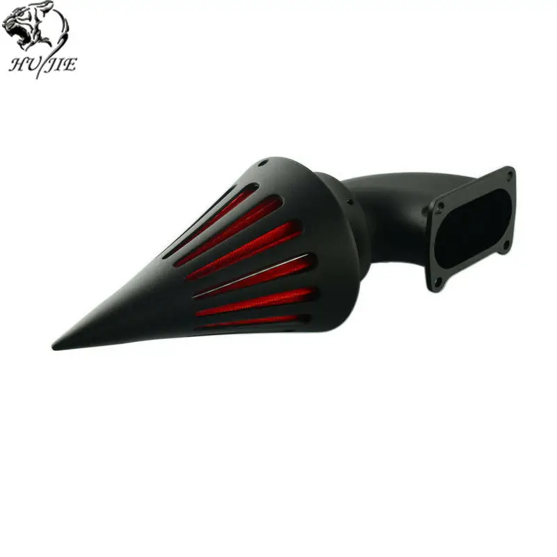Мотоцикл черный шип очиститель воздуха черный для Honda VTX 1800 R S C N F 2002 2003 2004 2005 2006 2007-2009