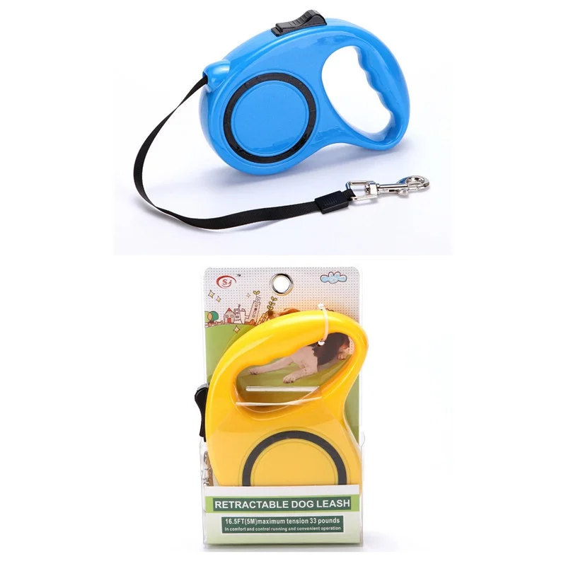 

Retractable Dog Lead Training Leash Long Pet 5m Easipet Max 40kgs Extendable