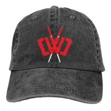 CWC Чад дикая глина Casquette черный унисекс Мужские Женские джинсовые бейсболка с ремешком кепки Регулируемый Гольф папа шляпа