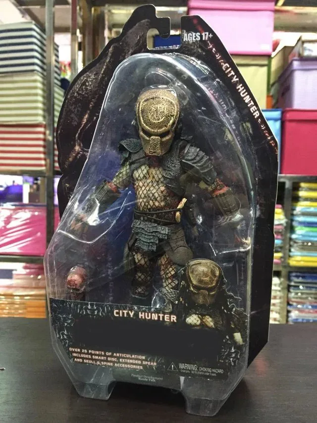 NECA City Hunter Big Red Falconer alien vs ПВХ экшн фигурка Коллекционная модель игрушка 18