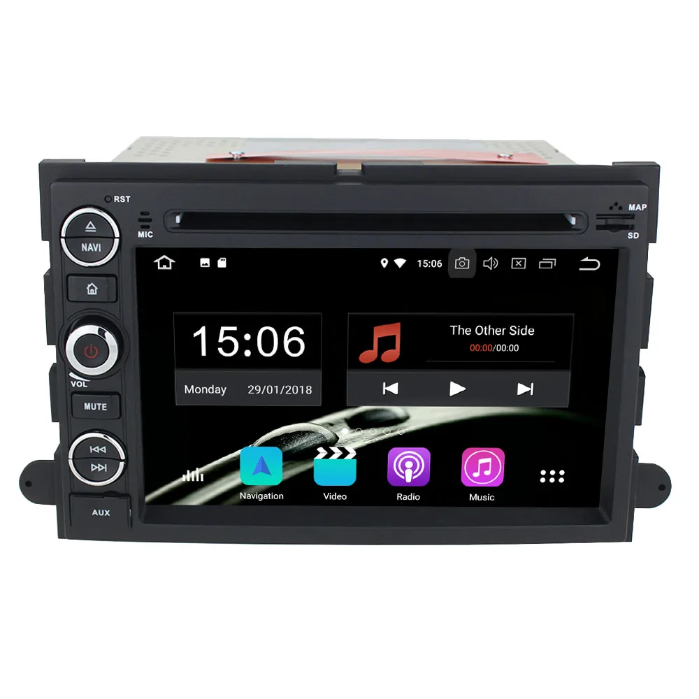 Автомагнитола с GPS Android 9 0 6 ядер 4 Гб ОЗУ 64 ПЗУ стерео для Ford