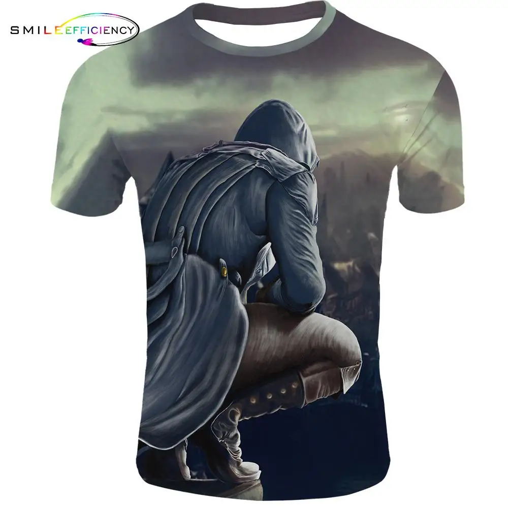 Summer 2019 New Gothic Assassin Creed 3d T ShirtPrinted Men Custom TshirtHip Hop Anime Clothes Mens T-Shirt Cartoon Summer 2019 New Gothic Assassin Creed 3d T ShirtPrinted Men Custom TshirtHip Hop Anime Clothes Mens T-Shirt Cartoon