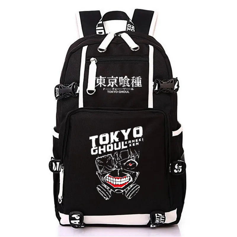 Высокое качество одежда с надписью «Tokyo Ghoul Рюкзаки нейлон школьные сумки, рюкзаки для девочек-подростков рюкзак Для женщин Для мужчин Bagpack Мода