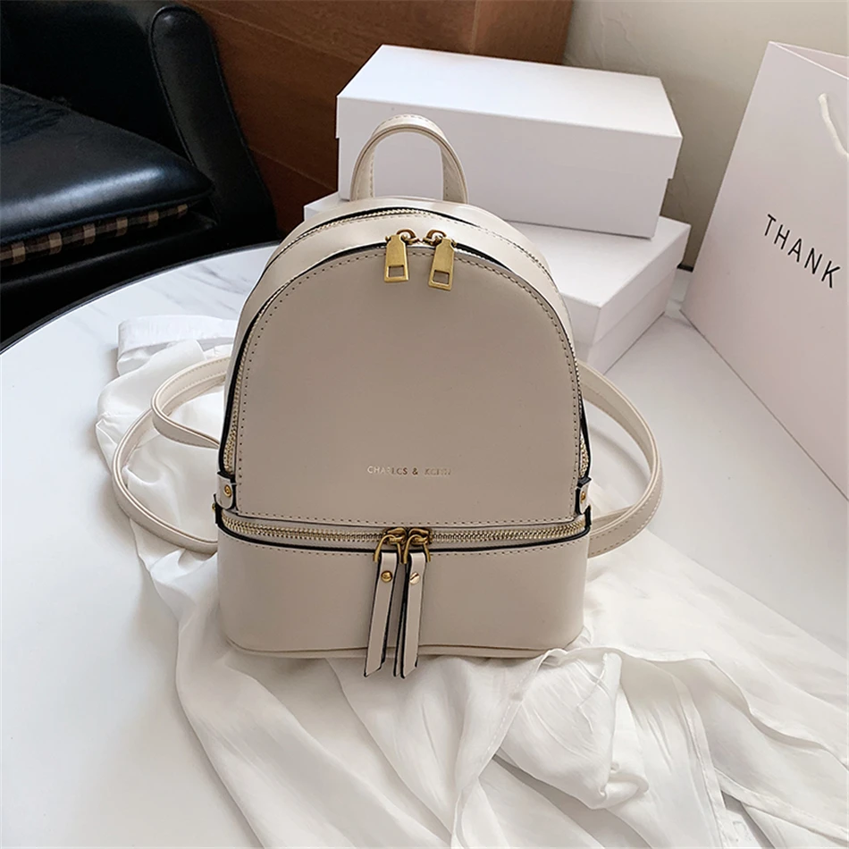 

Designer Fashion Women Backpack Small Soft Touch Multi-Function High Quality Backpack Female Ladies Shoulder Bag Girl Purse Sac