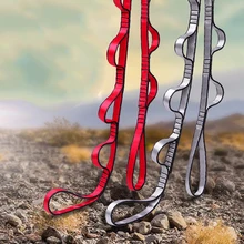 Удлинительный ремень с цепочкой ромашки, регулируемые петли, Канатный карабин, для йоги, качели, слинг, трапеция, Воздушный Гамак, потолочный якорь