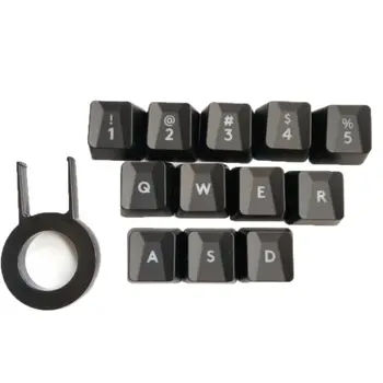 

12Pcs Bump Keyboard Keycaps for logitech G413 G613 G910 G810 G310 Backlit Keycap