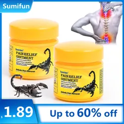 1pcs 20g Sumifun Scorpion Venom Pain Relief Ointment Arthritis Shoulder Knee Joint Muscle Painkiller Cream Medical Plaster