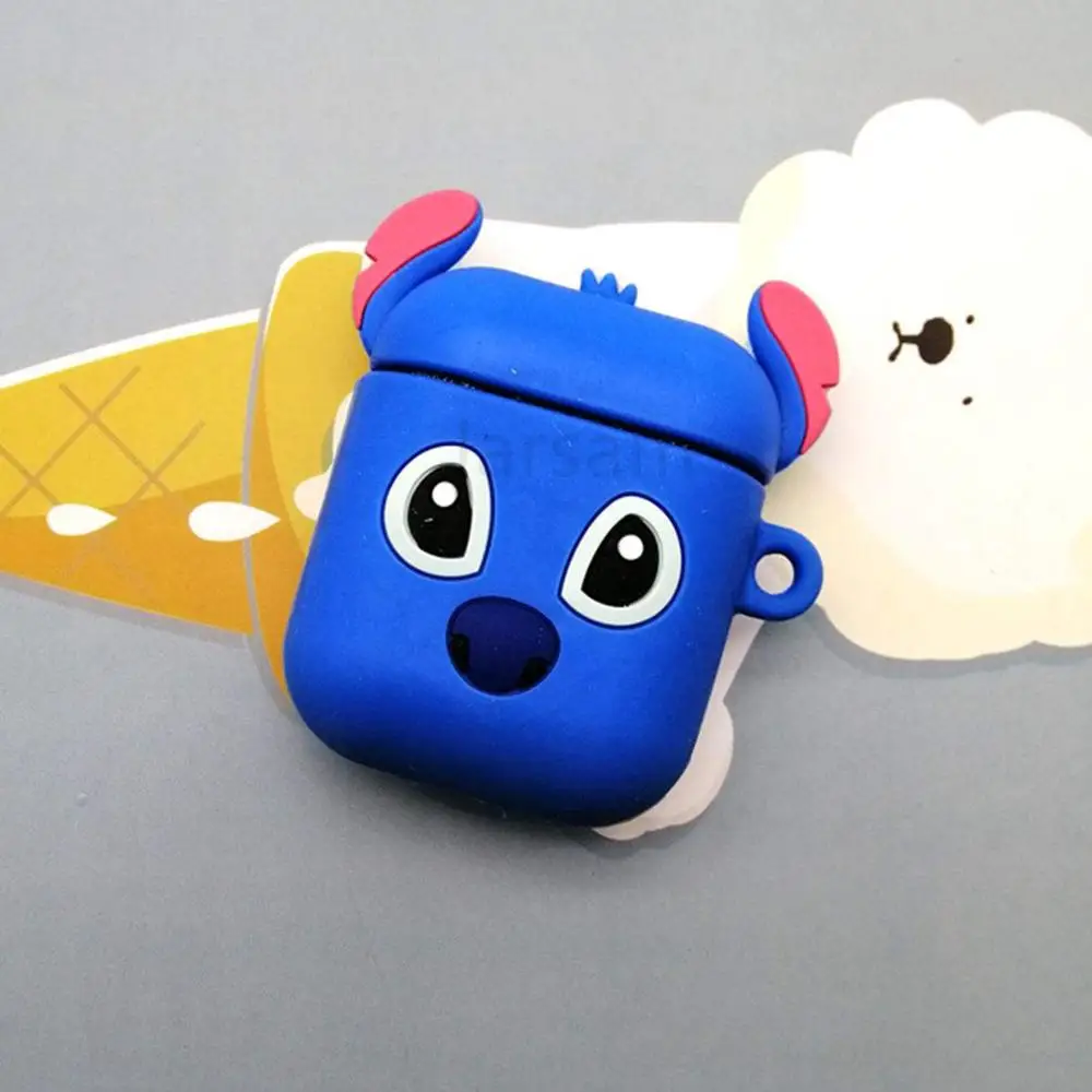 Stith Чехол для Airpods, силиконовый чехол для Apple Air pods, милый чехол для наушников, 3D чехол для наушников, аксессуары для наушников - Цвет: Stith