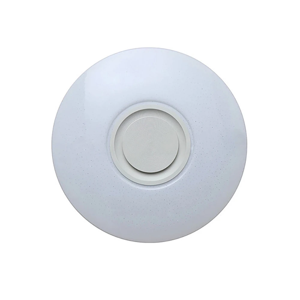 Умный светодиодный потолочный светильник RGB с регулируемой яркостью 36 Вт 60 Вт управление приложением Bluetooth и музыка современный светодиодный потолочный светильник гостиная спальня 220 В - Цвет корпуса: Белый