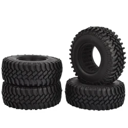 Pneus RC Rock en caoutchouc avec Inserts en mousse pour chenille axiale 100, 1/10mm, 1.9 pouces, 4 pièces, SCX10 D90 D110 Tamiya CC01 