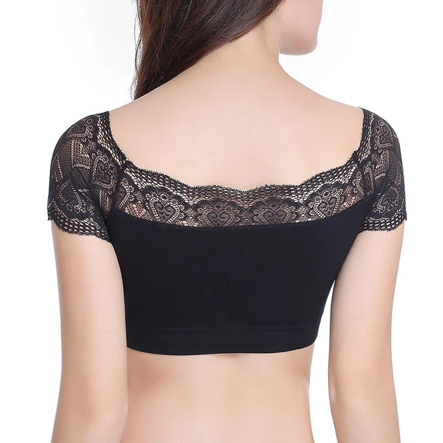 New Sale Sport Style Sexy Wrapped Crop Top Strapless Lace Sexy