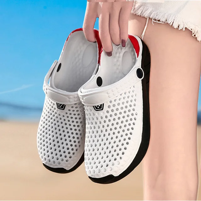 Breathable Beach Shoes Sandals Women's Apparel Women's Shoes color: Black|Blue|COFFEE|Gray|Green|Pink|White