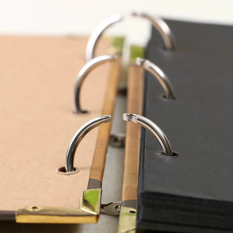 Бесплатная доставка Свадебный фотоальбом сделай сам из воловьей кожи