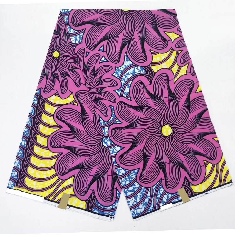 Феникс hitarget Настоящая Африканская вощеная ткань принтом большой круг Мода хлопок настоящий голландский Мягкий воск голландская ткань для платья