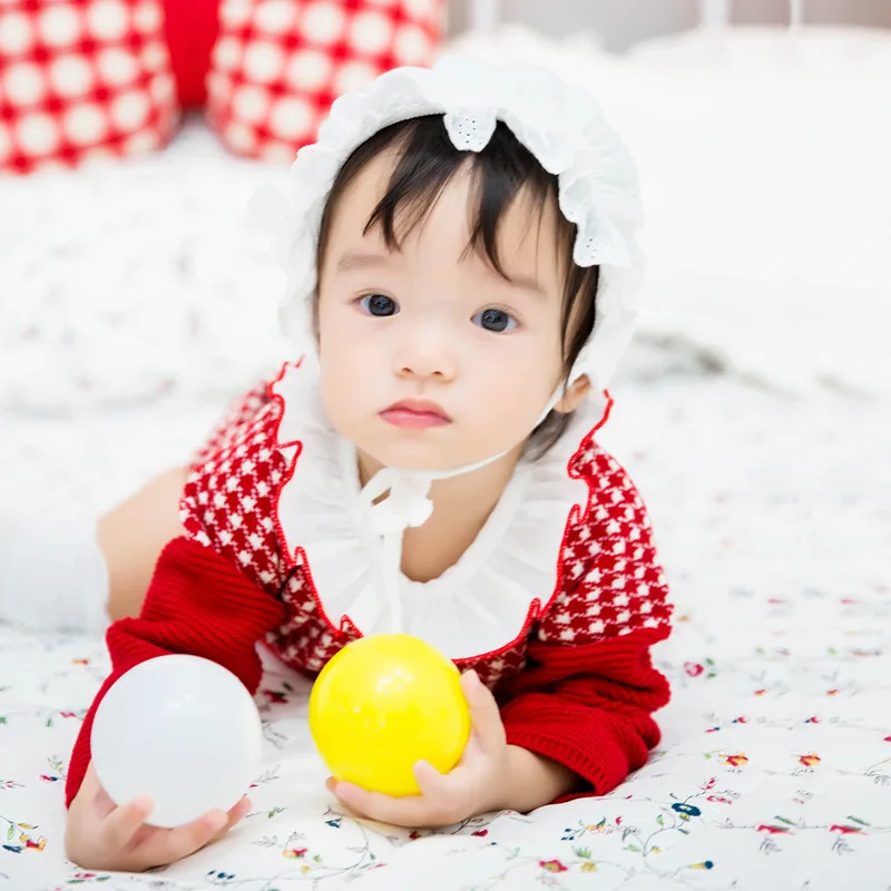 

2019winter Spain Children Cotton Wool Sweater 0~3 Years Old Baby Long Sleeve Cardigan Christmas Sweater Baby Girl Sweater