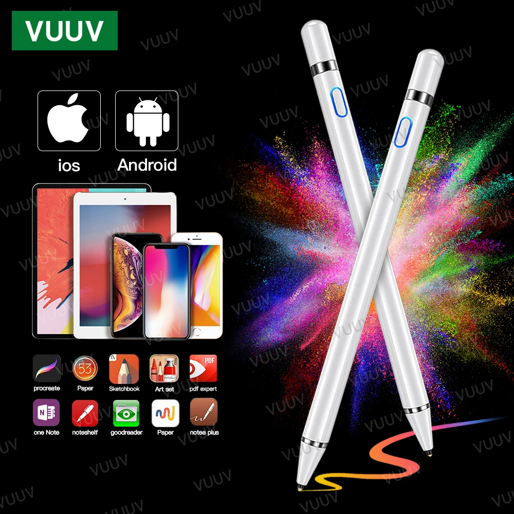 Стилус для Apple Pencil iPad сенсорный планшета iOS Android универсальный стилус телефона