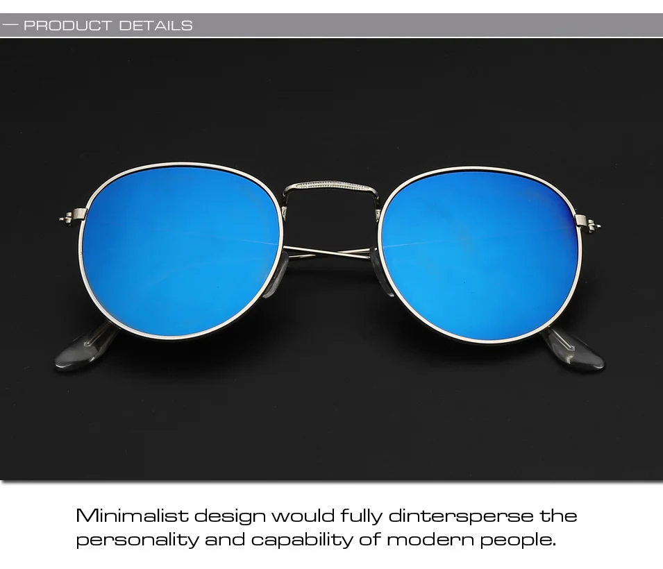 Neue Marke Designer Vintage Oval Sonnenbrille Frau Retro Klare Linse Brillen Runde Sonnenbrille Für Weibliche Damen Oculos De_voghion.com