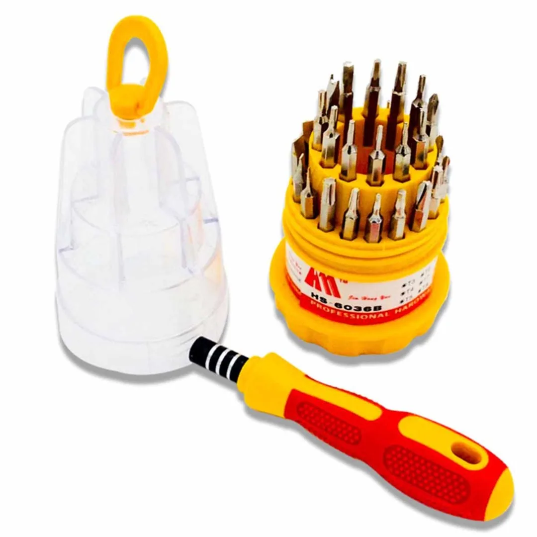 31 In 1 Precision Magnetic Mini Screwdriver Set Watch Repair Kit Tools High Quality Multifunction Watch Repair Accessories