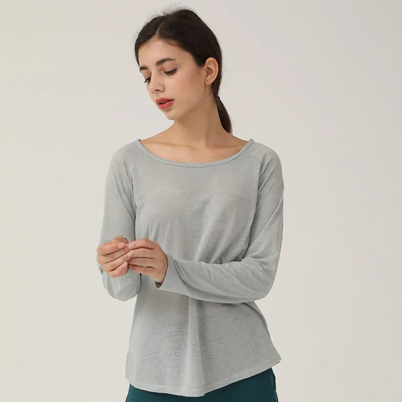 Light green Женские спортивные футболки для спортзала, быстросохнущая футболка для бега, одежда для фитнеса, футболки и топы Deporte Mujer - Цвет: Light green