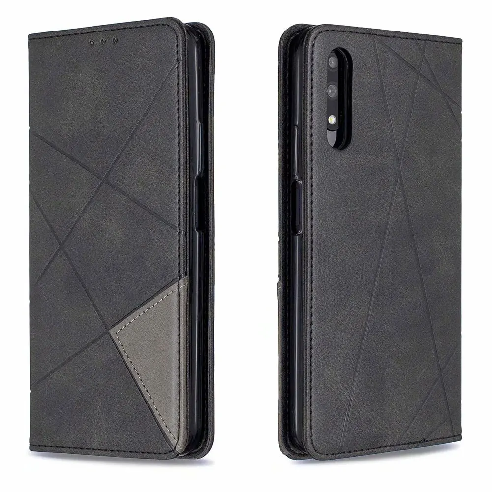 Чехол KISS с магнитной застежкой для iPhone 11, чехол 11Pro Max 6 6s 7 8 X XS XR, кожаный чехол для iPhone 11 Pro 7Plus 8 Plus, чехол-книжка s - Цвет: Черный