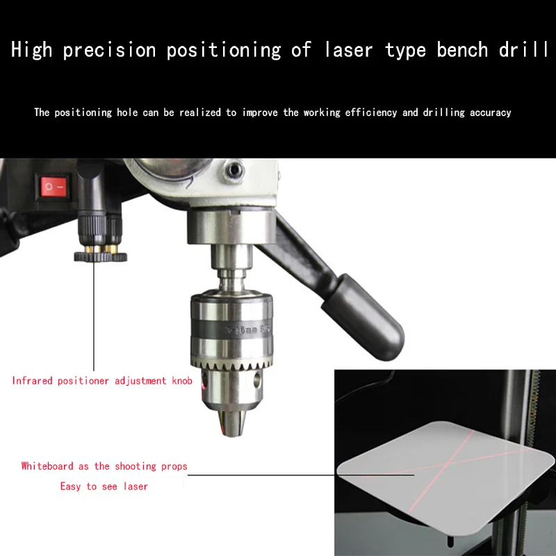 Многофункциональная скамейка сверла высокой точности небольшой сверлильный станок промышленного класса металла дерева сверлильный станок