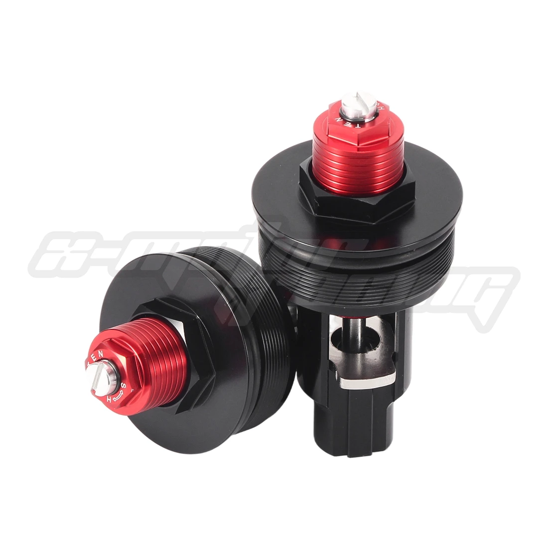 

Motorcycle Preload Fork Caps Bolts Screw For Yamaha YZF R1 2007 - 2008 4C8-23111-00-00 Black Red