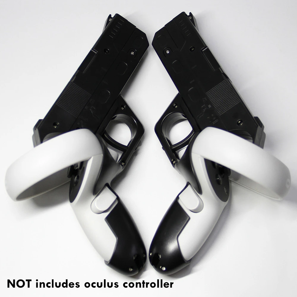 For Meta Oculus Quest 2 Gun Stock VR Controllers Enhanced FPS Gaming Shooting Experience Game Gun For Meta Quest 2 Accessories 