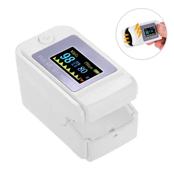 

High Quality Finger Pulse Oximeter Blood Oxygen Monitor Oxygen Saturation Monitor Shipping within 24hours (without Battery)
