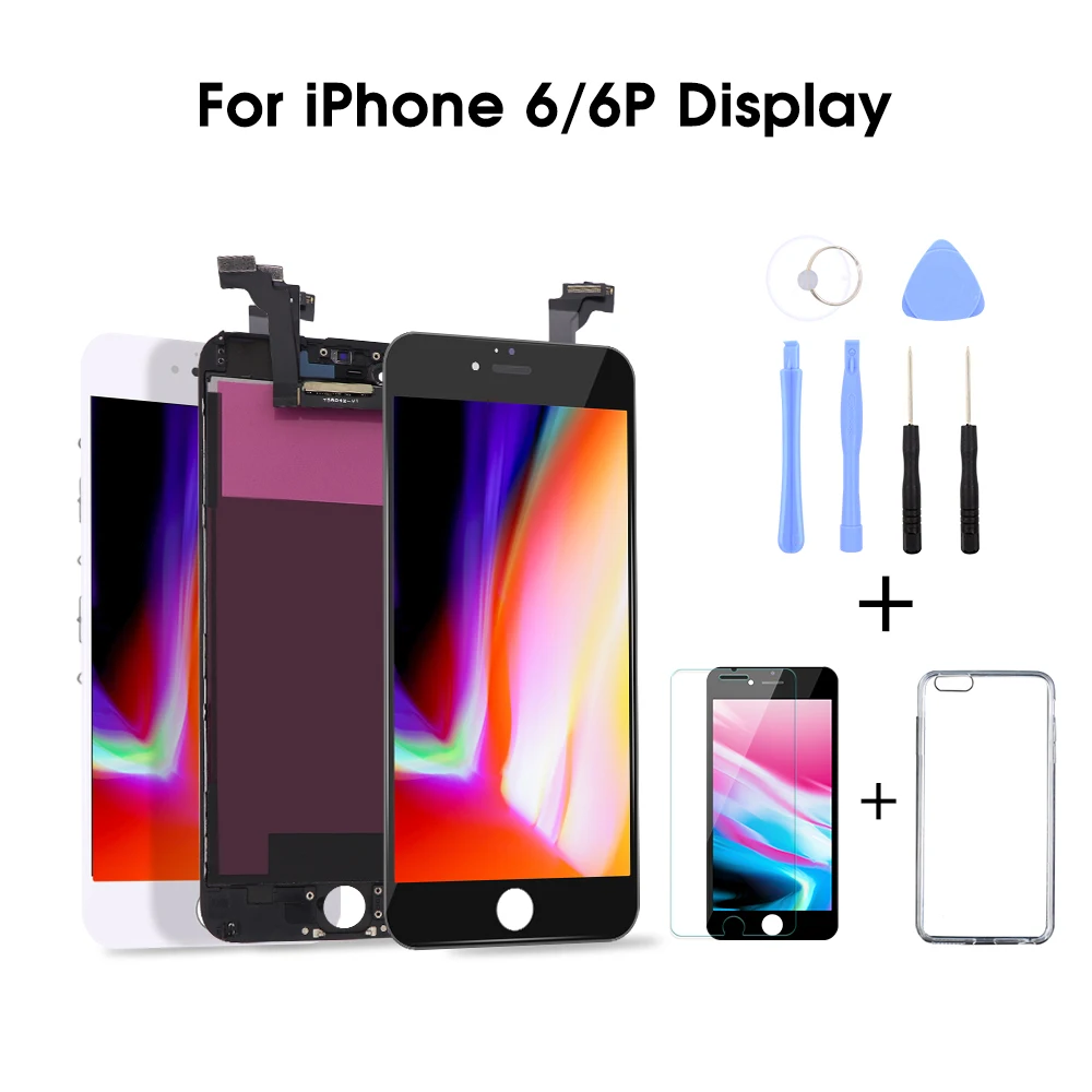 

Grade AAA+ LCD Screen For iPhone 6/6 Plus LCD Display with 3D Touch Screen Digitizer Assembly Replacement