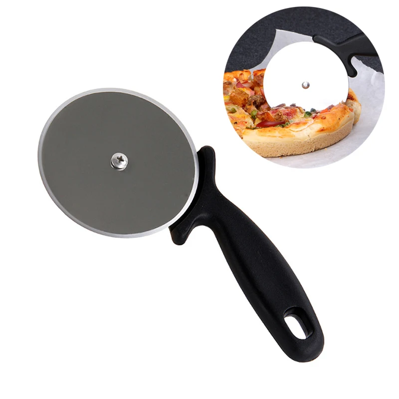 

9.5cm/3.8in Pizza Tools Stainless Steel Wheels Pizza Cutter Diameter knife For Cut Pizza Tools Kitchen Accessorie