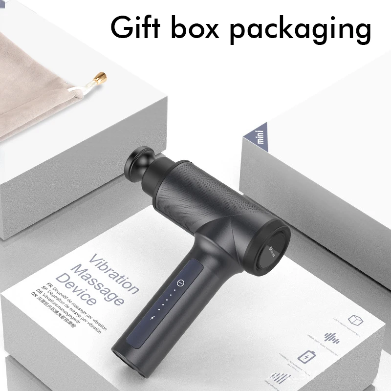 Muscle Massage Gun Tissue Massager Muscle Pain Management after Training Exercising Body Relaxation Body Shaping Pain 1 Muscle Massage Gun Tissue Massager Muscle Pain Management after Training Exercising Body Relaxation Body Shaping Pain 2