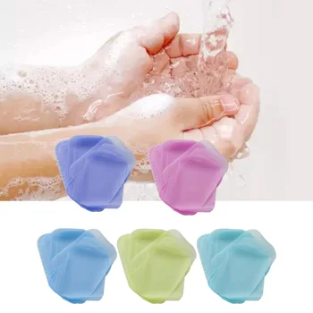 

50 Pcs Portable Soap Paper Washing Hand Skin Care Cleaning Soap Sheets Travel Disposable Bactericidal Cleaning Tool