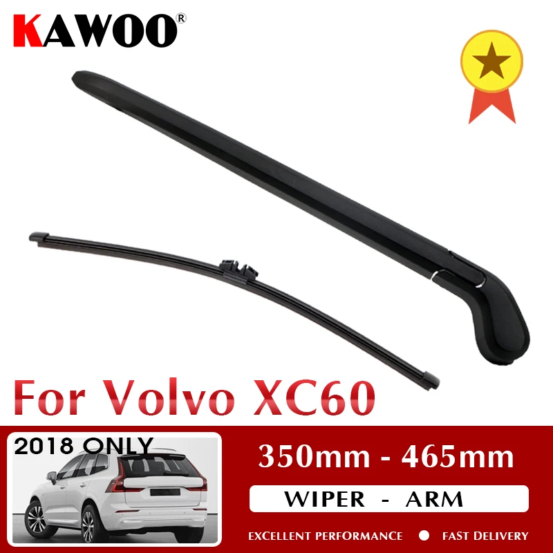 KAWOO Car Rear Wiper Blade Blades Back Window Wipers Arm For Volvo XC60
