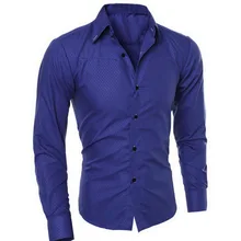 Modish, однотонная мужская рубашка на каждый день, Camisa Social Masculina, облегающие домашние Рубашки, Топы, Chemise Homme, классические мужские рубашки с длинным рукавом