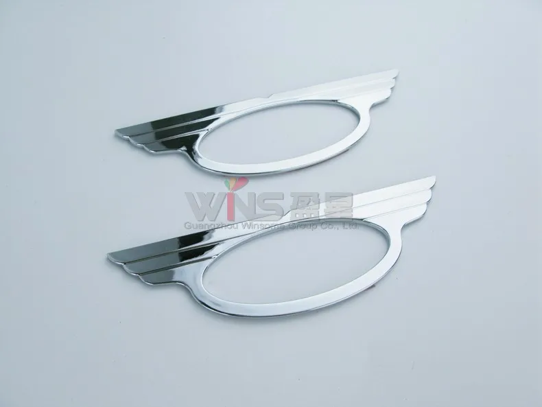 Для Nissan Juke 2011 2012 2013 Chrome Боковая крышка лампы декоративная отделка автомобиля Средства для укладки волос