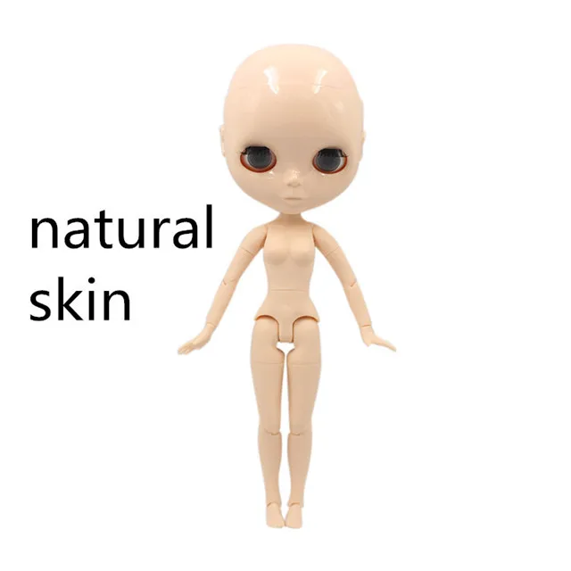 factory blyth doll joint body bjd toy without makeup shiny face for cutom doll DIY 21