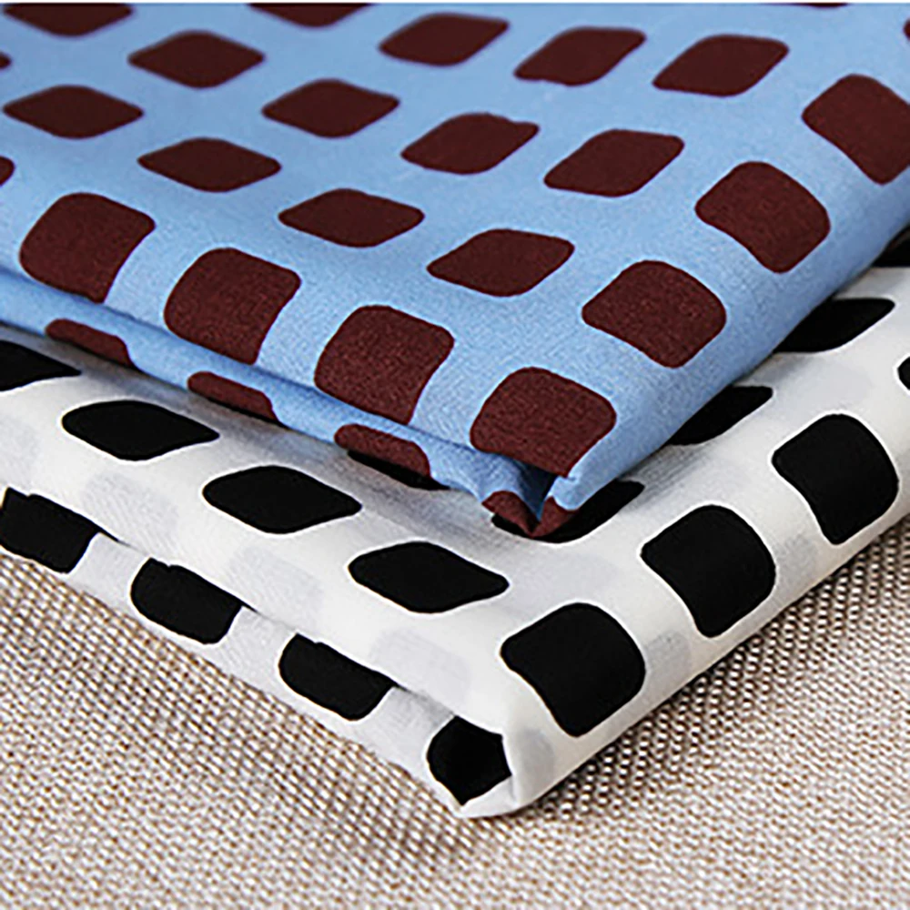 Lychee Life 50x142 см Сетка печатная ткань модные красочные ткани Ручное шитье для поделок одежда поставки украшения