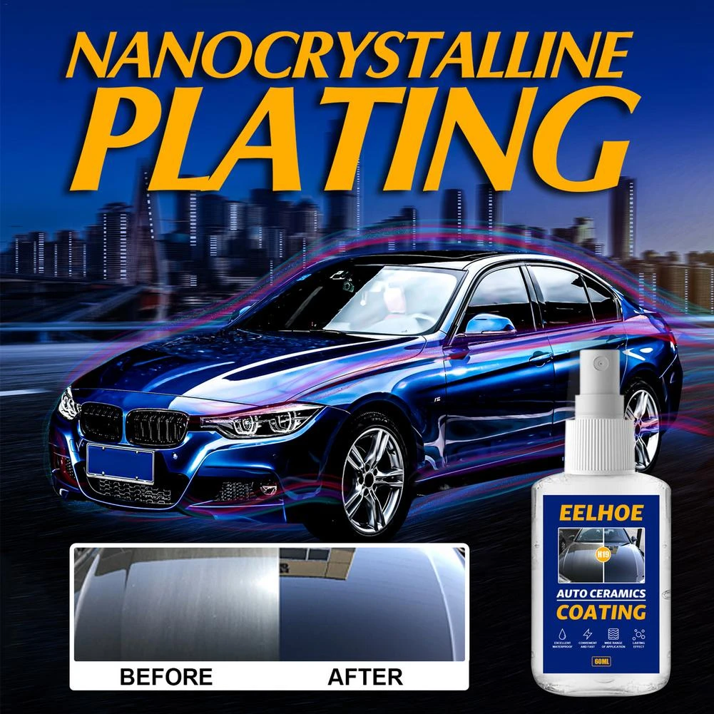 60ml Nano Auto Kratzer Entfernung Spray Reparatur Nano Keramik Beschichtung  Hydrophoben Auto Wachs Polnischen Spray Farbe Oberfläche Beschichtung  Mittel|Lackschutzfolie| - AliExpress