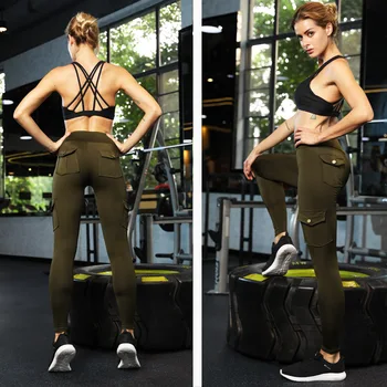 

2020 Europe / America Women's New Hips Quick-Drying High Waist Fitness Leggings Women Sports Wild Leggings Trousers