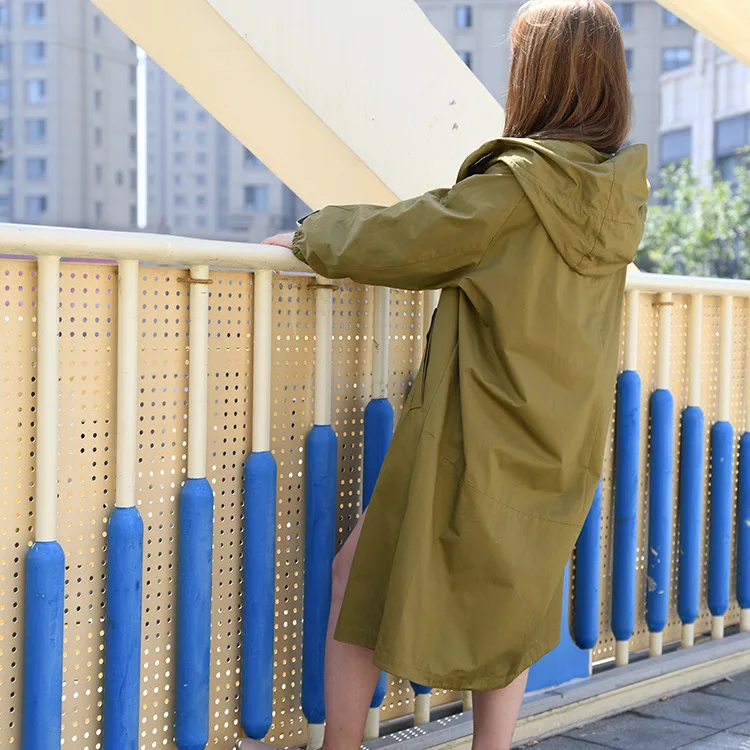 

2019 Korean-style New Style Trench Coat