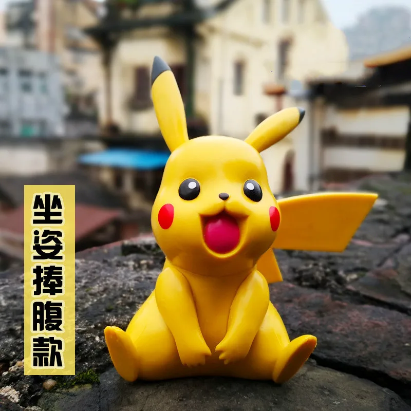 TAKARA TOMYMagic Baby picachu pet эльф карманный монстр игрушка кукла украшение автомобиля мультфильм автомобиль аксессуары для интерьера