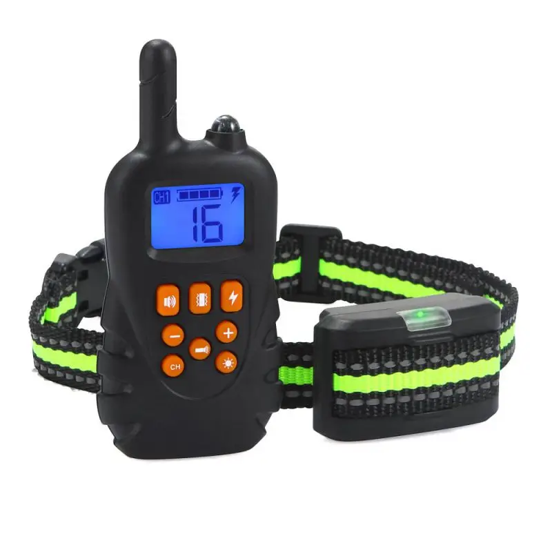 

Dog Training Collar Remote Range Vibration Sound Control Electronic Bark Stopper Device Pet Accessories
