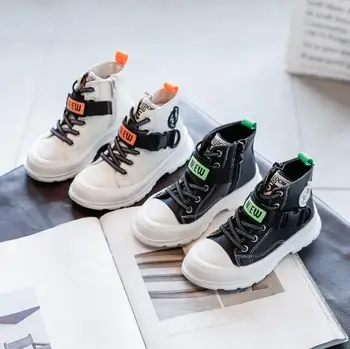 

2020 Winter Children Boots Leather Princess Martin Boots Fashion Plush Casual Kids Shoes For Girls Boys Baby Shoes Snow Boots