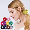 Diadema elástica de terciopelo para mujeres y niñas, bandas de goma para el cabello, accesorios para el cabello, diadema de goma, Coleta, coleta ► Foto 3/6