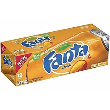 

Fanta Refresco con Gas, Sabor Mango - Paquete de 12 x 355 ml - Total: 4260 ml